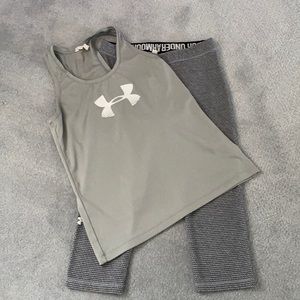 Under Armour workout outfit